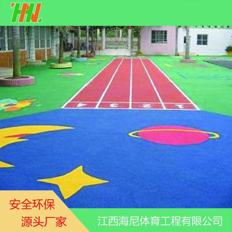 小區(qū)EPDM塑膠跑道 幼兒園運動場地坪施工 包工包料包檢測
