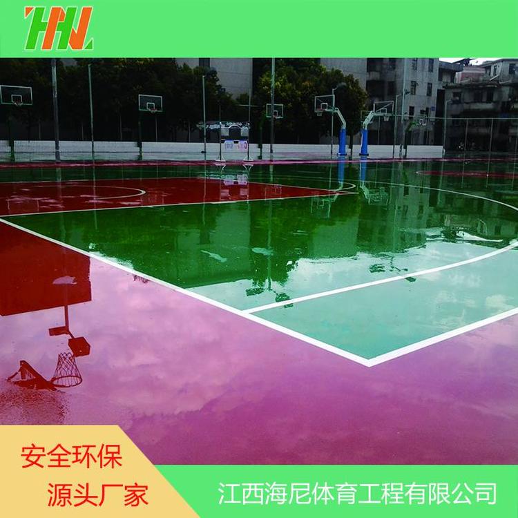 海尼承接丙烯酸球場地坪施工 防滑性能優(yōu)良 透氣性好 不易起泡