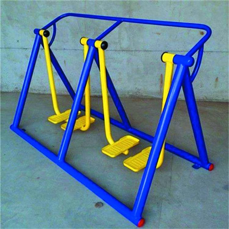 海尼供應(yīng)戶外健身器材 三人漫步機(jī) 規(guī)格276*45*135CM